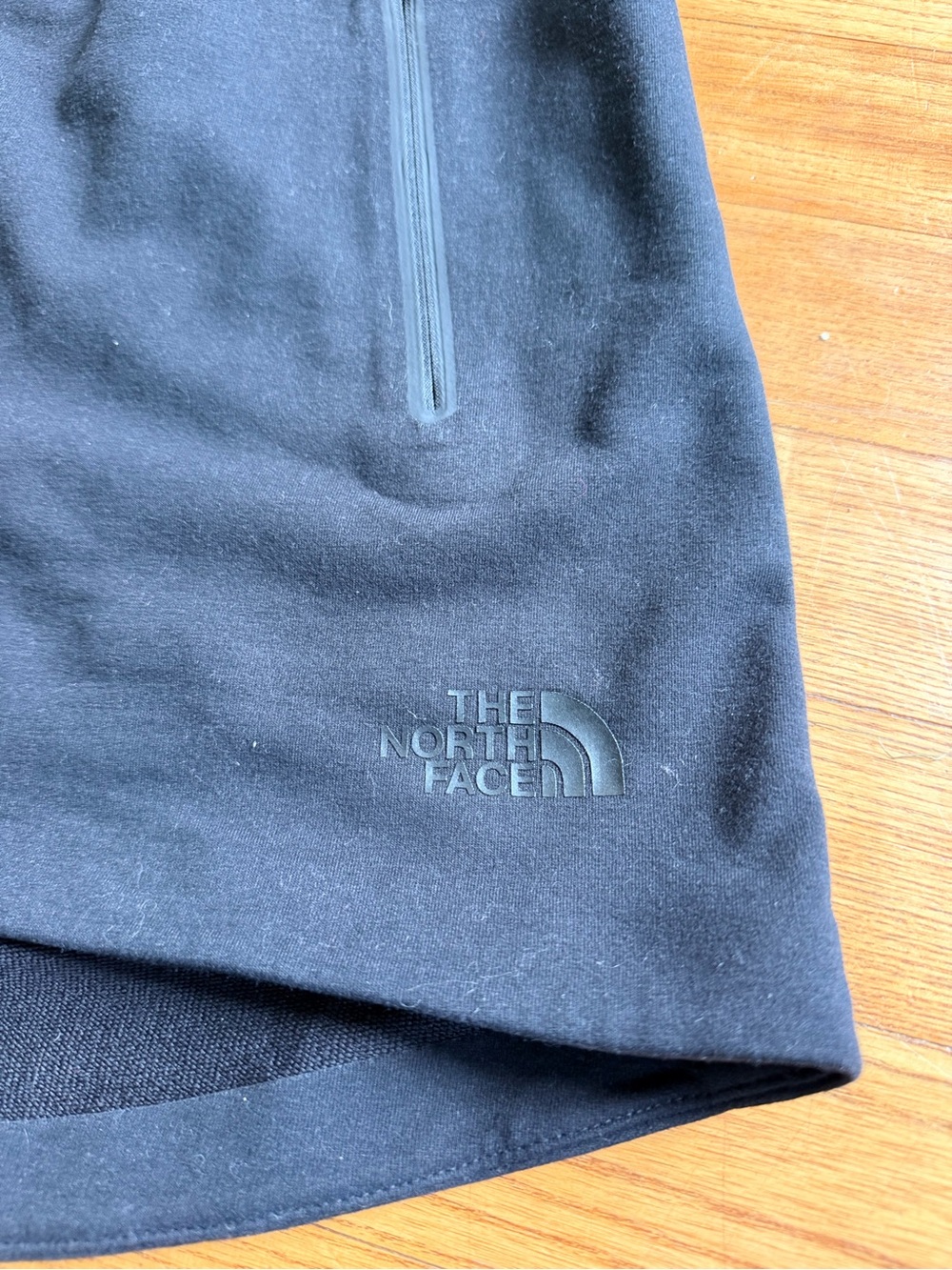 The North Face Med Half Zip Hooded Vest Tie Dye Gorpcore active tunic Black M - Picture 3 of 6